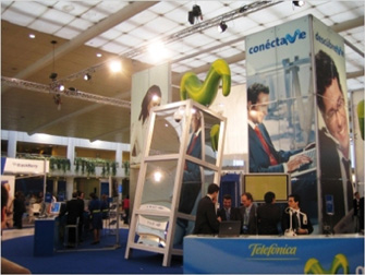 Los videoservicios protagonizan la feria de movilidad de Telefónica