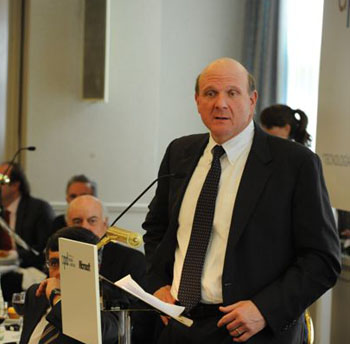 Steve Ballmer 'actualiza' el futuro de Microsoft en su visita a Madrid
