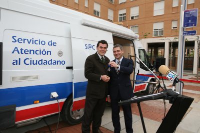 T-Systems pone en marcha la primera oficina móvil de atención al ciudadano de Madrid