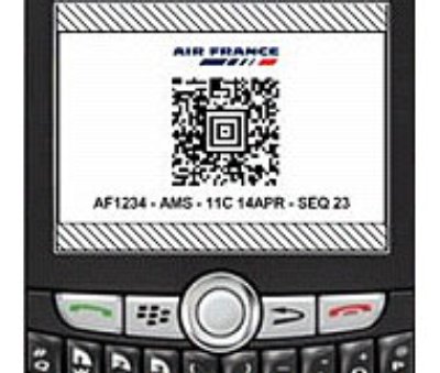 Reciba su tarjeta de embarque en su teléfono móvil