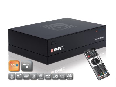 Movie Cube R, disco duro multimedia con grabador de vídeo, NAS y