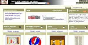 Acceso a la historia viva de Internet con un solo clic