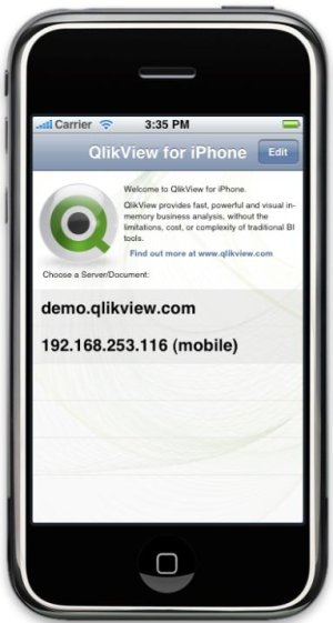 QlikView, la aplicación de inteligencia de negocio móvil desarrollada específicamente para iPhone