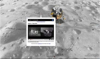 La Luna según Google