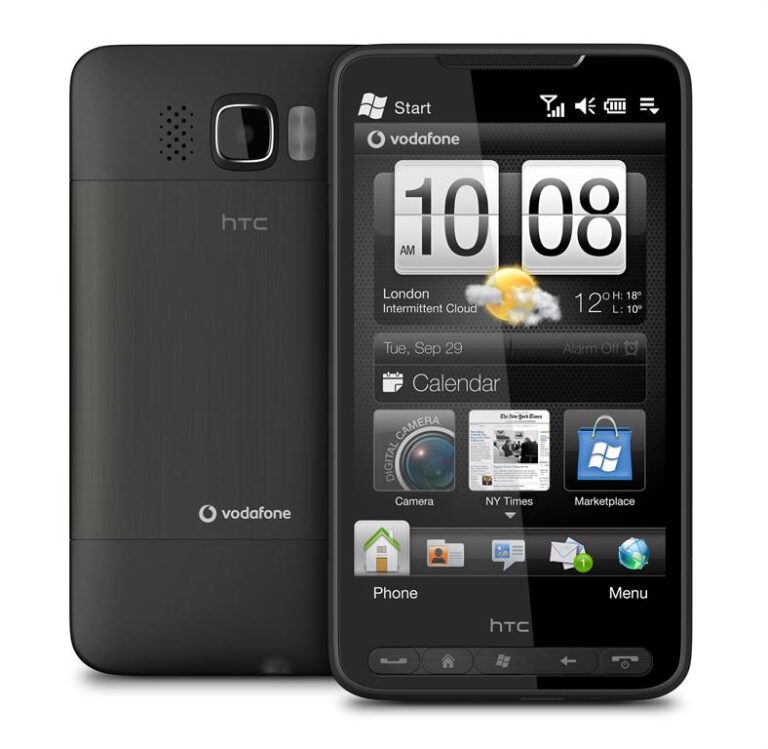 Vodafone España anuncia en exclusiva el HTC HD2