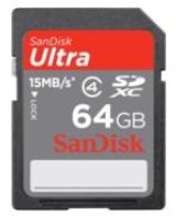 Tarjeta SanDisk de 64 GB