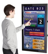 Solución de señalética digital multimedia de NCR