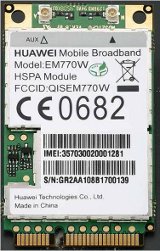 Módulos modem M2M de Huawei