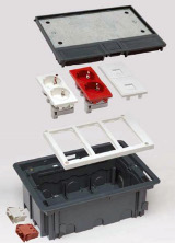Cajas de suelo CF de MM Datalectric