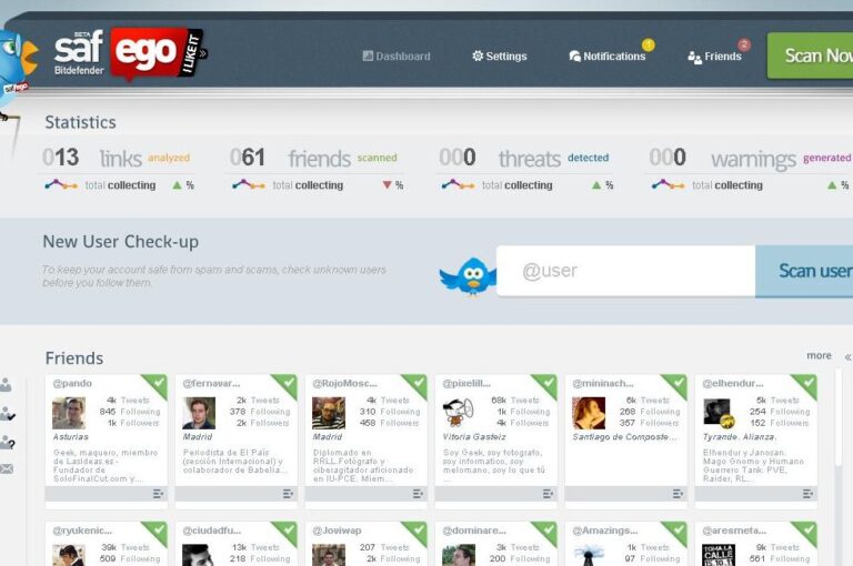 Twitter ya está protegido gracias a BitDefender Safego