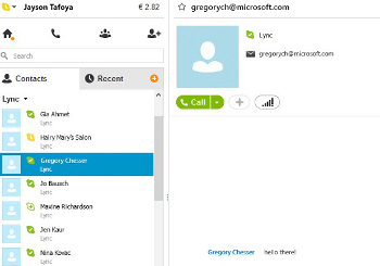 Skype y Lync