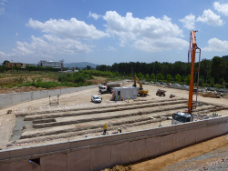 Obras de construcción del CPD