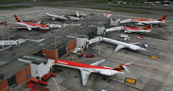 Aeropuerto Internacional de ElDorado en Bogotá