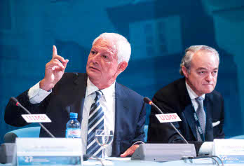 Bernardo Lorenzo y José Manuel de Riva