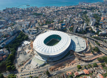 Arena Octávio Mangabeira en Salvador, Brasil