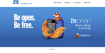 Web en castellano de ZTE