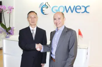 Weigui Hou, Chairman ZTE Corporation y Jenaro García, CEO de Gowex