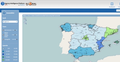 aplicación BI de Amadeus