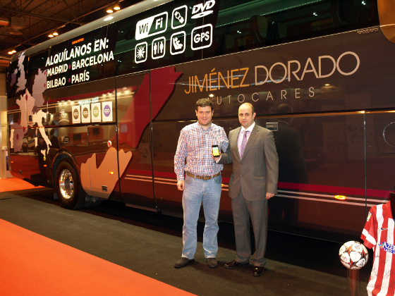 Aditium y Autocares Jiménez Dorado