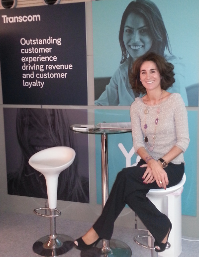 Isabel Sánchez-Lozano, Directora General de Transcom en España, Portugal y Latinoamérica.