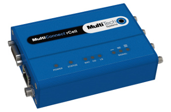 Serie MultiConnect rCell 100 de Multi-Tech Systems de routers wireless inteligentes