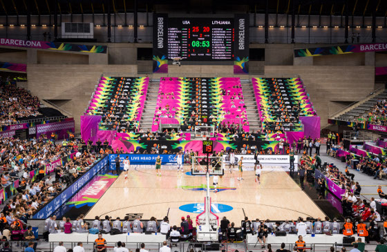 bcSistemas dotó de acceso a Internet al Palau San Jordi en Mundobasket 2014