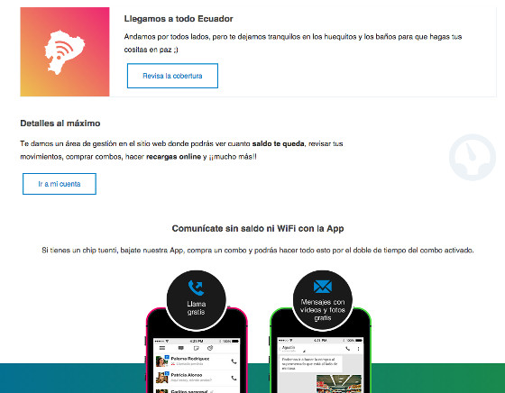 Tuenti desembarca en Ecuador