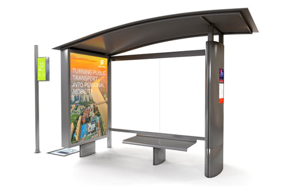 Ericsson presenta la parada de autobús conectada