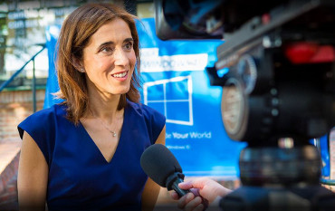 Pilar López: “Windows 10 es personal, seguro y flexible”
