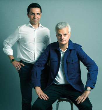 Rodrigo Silva-Ramos junto con Ángel Sánchez Díaz, fundadores y CEO de Geeksme