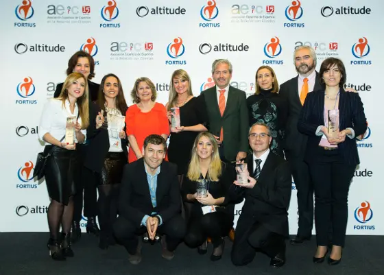 Ganadores y Jurado de los Premios Fortius 2015.