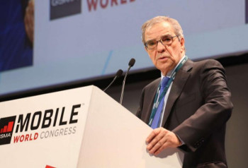 César Alierta en el MWC 2016