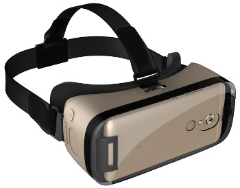 Gafas de realidad virtual con el Axon 7 de ZTE