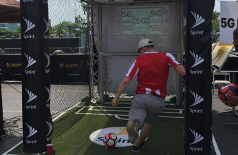 Ericsson y Sprint revolucionan los partidos de fútbol con el balón conectado