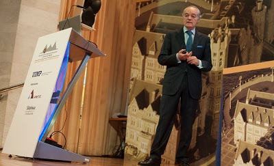 José Manuel de Riva, Presidente de Ametic, durante el XXX Encuentro de Telecomunicaciones en Santander