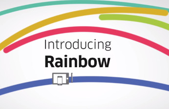 Rainbow, de Alcatel-Lucent Enterprise es un servicio en la nube permite a los usuariosc ompartir y comunicarse con mensajes de texto, llamadas o vídeo.