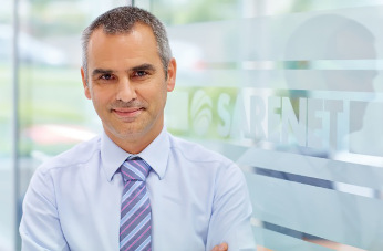 Jon Arberas, director general de Sarenet