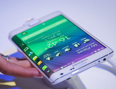 Teléfono Samsung Galaxy.