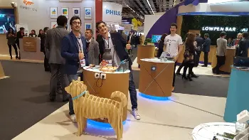 Woodie, un perro equipado con un sistema de geolocalización para evitar su pérdida.
