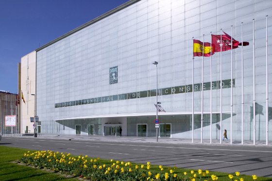 Palacio de Congresos de Madrid. Sede del próximo Congreso Aslan