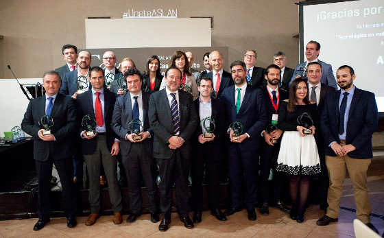 Ganadores IX Premios Aslan 2017.