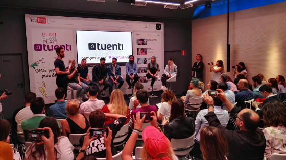 De Izquierda a derecha: David Broncano; Yellow mellow; Elvisa; A tope de gama; Loulogio y Around the córner