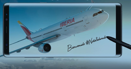 Samsung se une a Iberia para afianzar la fidelidad de sus usuarios