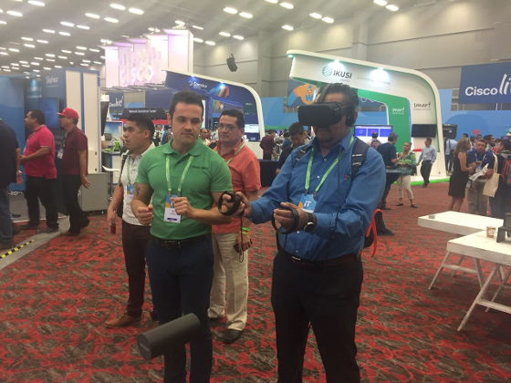 CommScope emplea realidad virtual para mostrar su solución AIM en Cisco Live! 2017