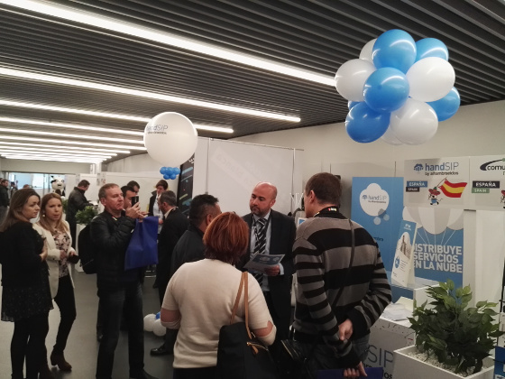 Alhambra-Eidos reúne a clientes y partners de handSIP en VoIP2Day 2017.