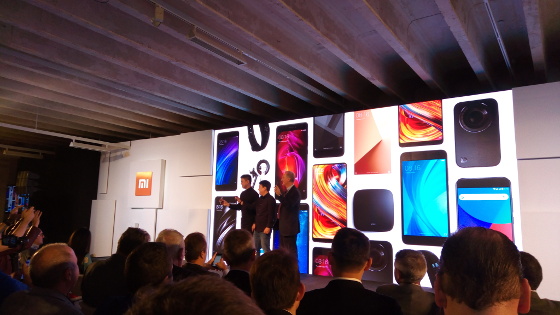 Presentación de Xiaomi en España.