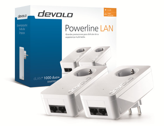 Devolo PLC-Powerline dLAN 1000 duo+