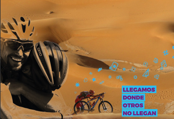 Eurona dota de cobertura a la Titan Desert 2018.