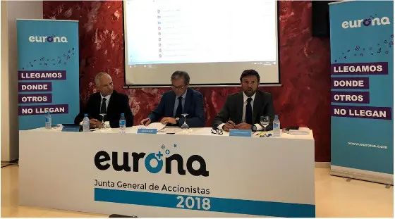Junta General de Accionistas de Eurona. 2018