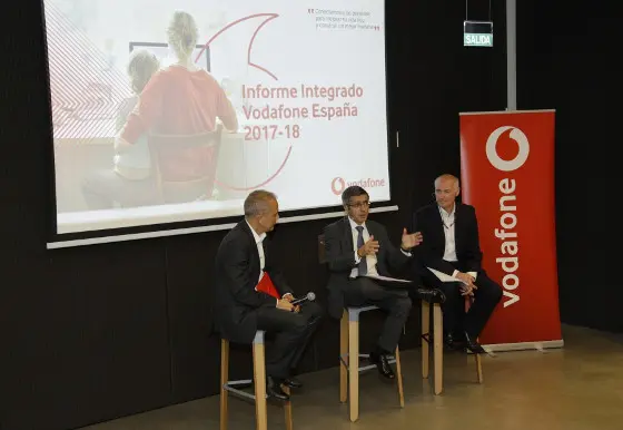 Presentación del Informe Integrado 207-18 de Vodafone España.